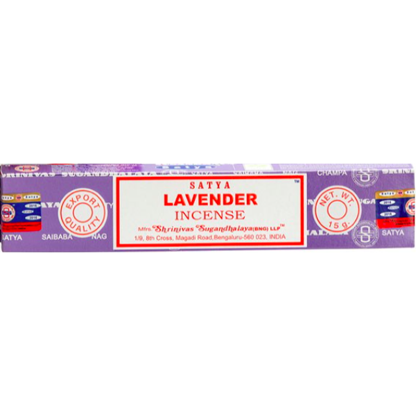 Satya Lavender Incense Sticks 